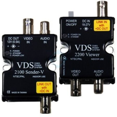 Передатчик видеосигнала по коаксиальному кабелю SC&T VDS 2100/2200