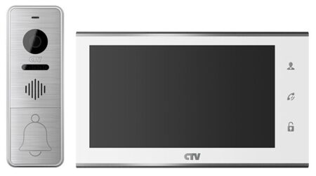 Комплект видеодомофона CTV-DP4705AHD W