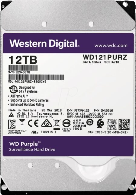 Жесткий диск Western Digital WD121PURZ