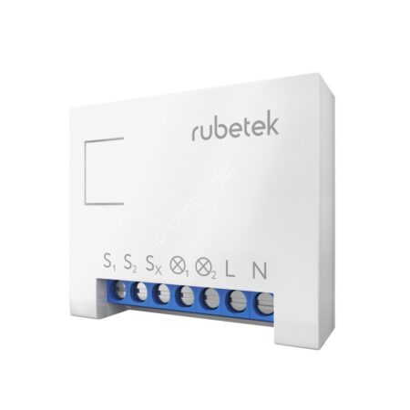 Двухканальное wi-fi реле, с возможностью подключения RF-датчиков Rubetek RE-3312