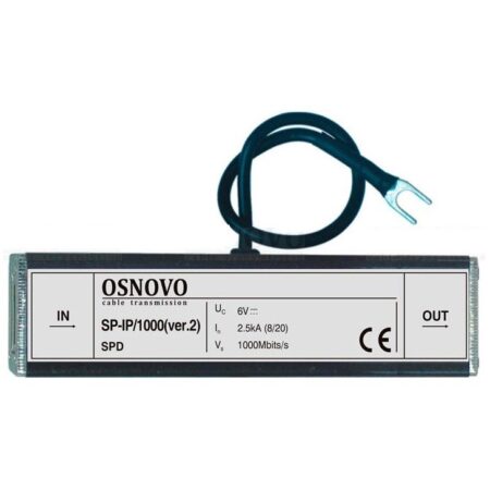 Устройство грозозащиты сети Ethernet OSNOVO SP-IP/1000(ver2)