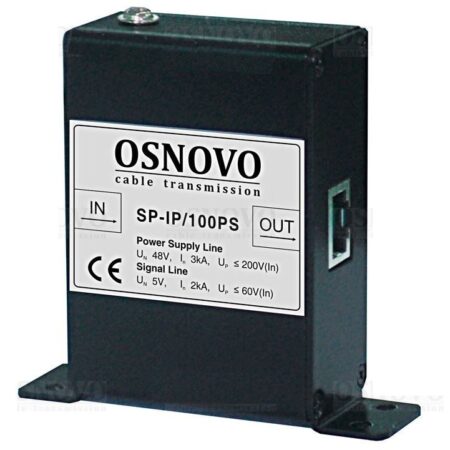 Устройство грозозащиты сети Ethernet OSNOVO SP-IP/100PS