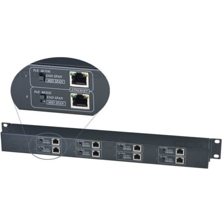 Передатчик ip по коаксиальному кабелю SC&T IP08P